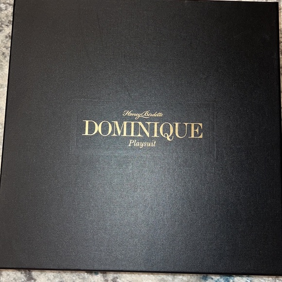 Sold ..Honey Birdette Dominique playsuit bondage rope - Picture 4 of 5